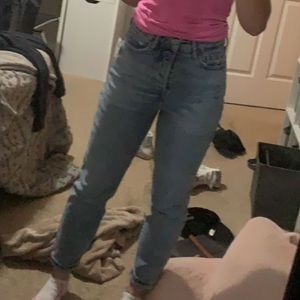 O.G. Straight mom jeans